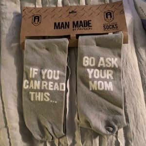 🔓Men’s novelty socks gray